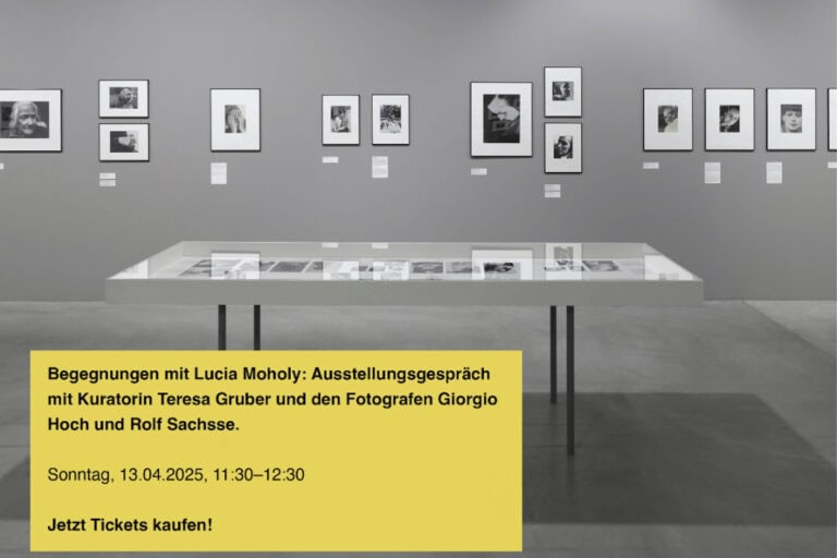 Giorgo Hoch: Ausstellungsgespräch Lucia Moholy – Exposures